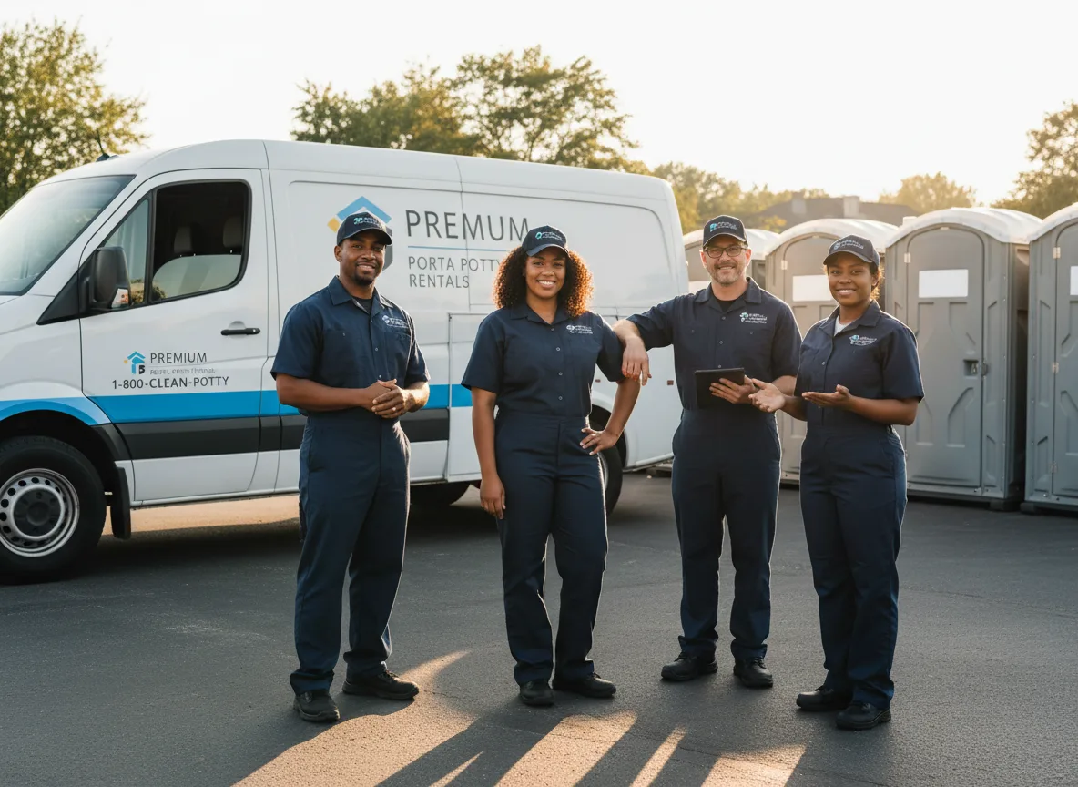 VIP Portable Toilets company in Rock, MI